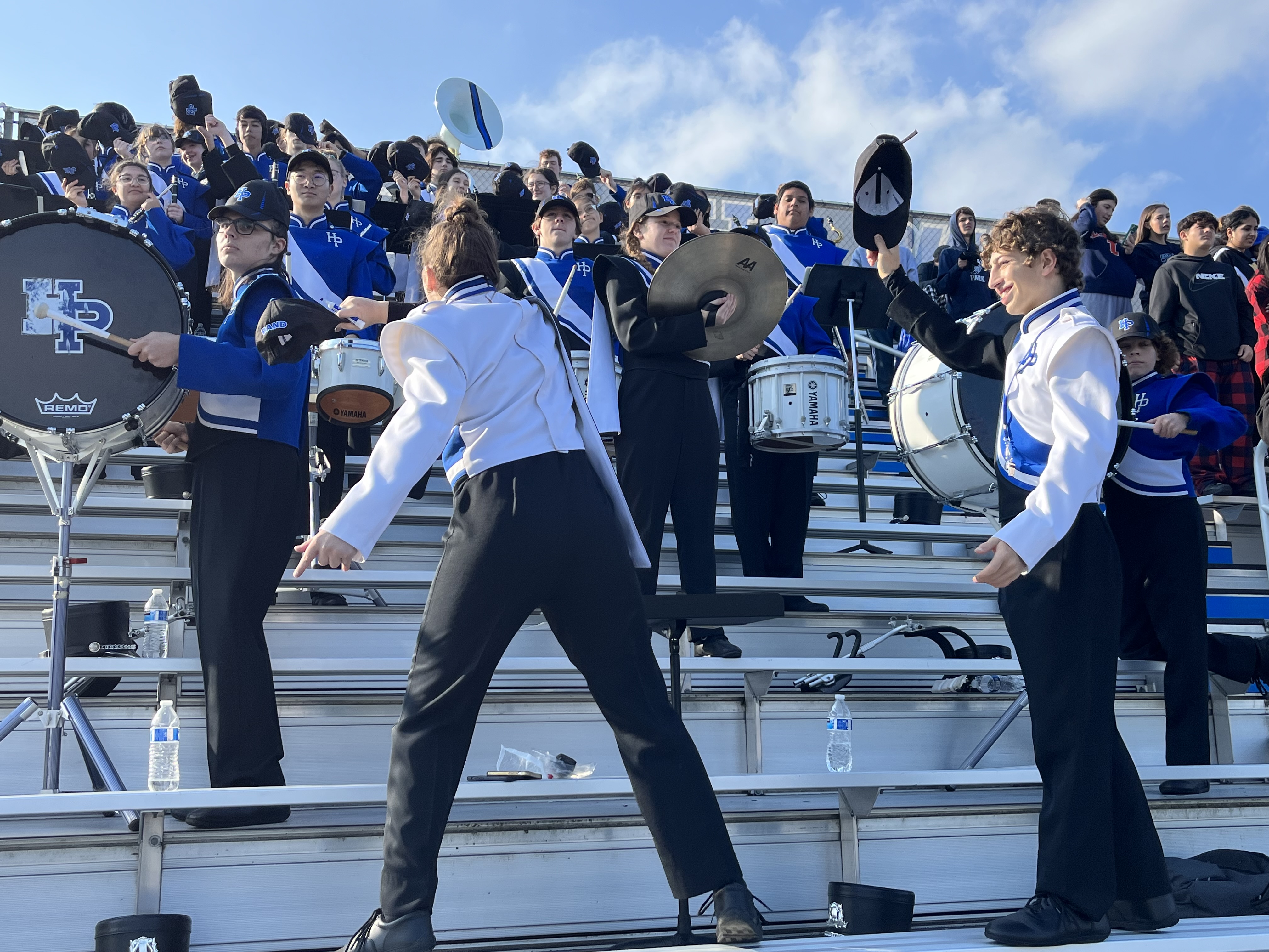 Marching band jamming